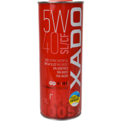 Моторное масло Xado Atomic Oil SL/CF RED BOOST 5W-40 1л